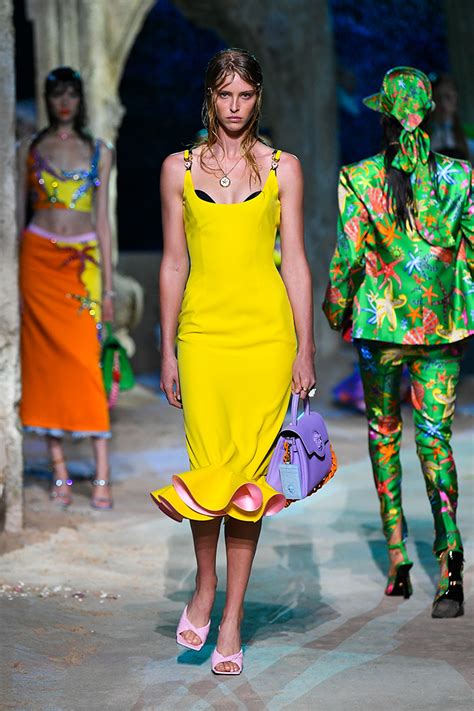 versace collezione estate 2021|versace spring dresses.